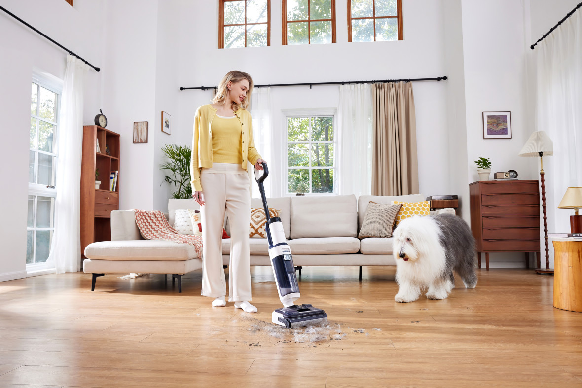 Пилосос Tineco ручний миючий акумуляторний Tineco Floor One S5 Stretch Extreme (FW412500DE)