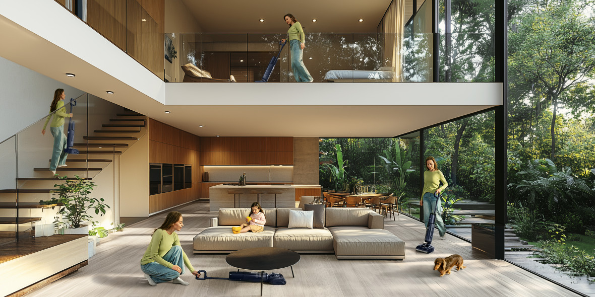 Пилосос Tineco ручний миючий акумуляторний Tineco Floor One S7 Stretch (FW060200DE)