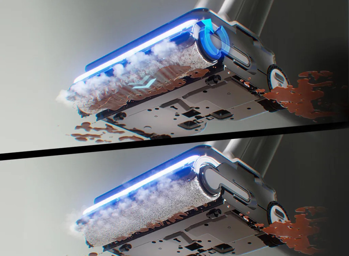 Паровое очищение HyperSteam и тщательное удаление загрязнений