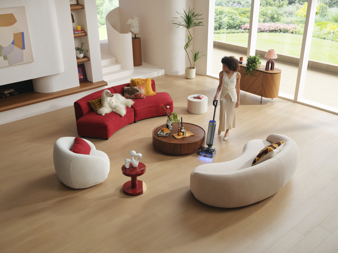 Чистый пол без волос и загрязнений