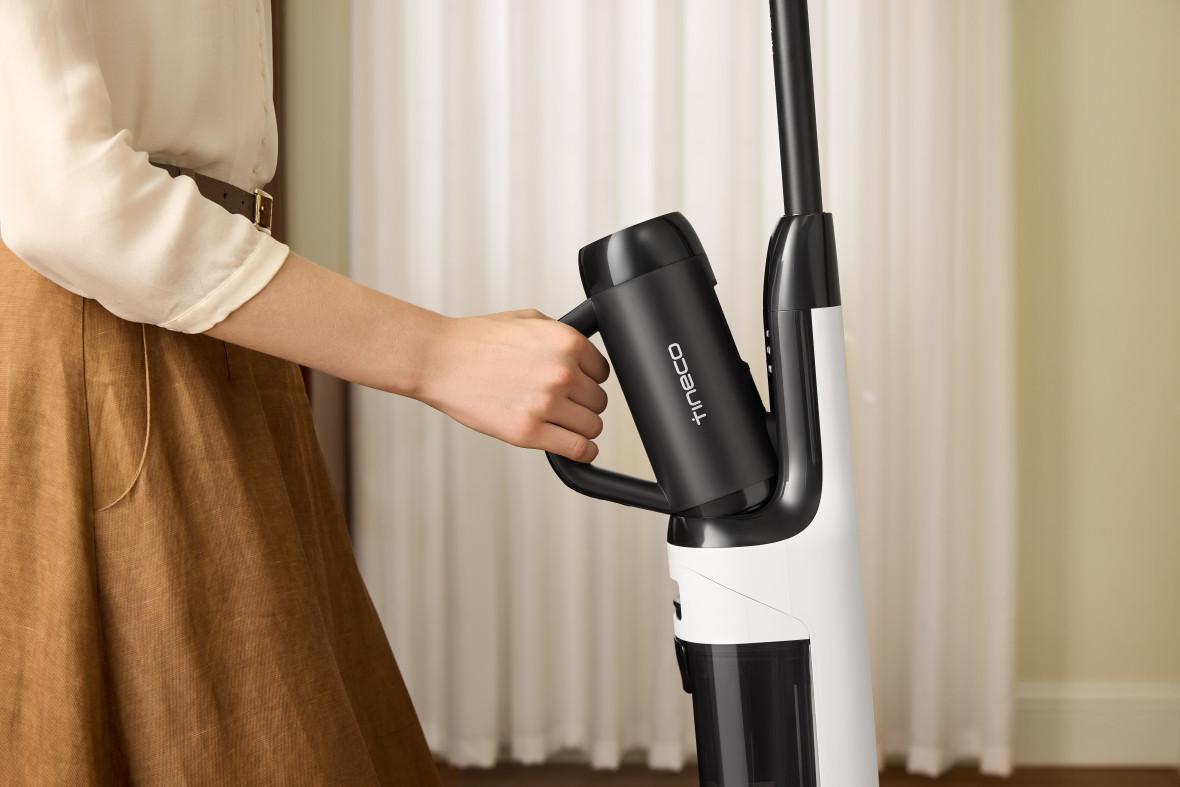 Идеальная чистота без компромиссов: 2-в-1 система уборки