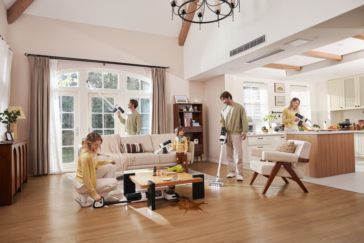 Пилосос Tineco ручний миючий акумуляторний Floor One Switch S6 Stretch Plus (FW420400DE)